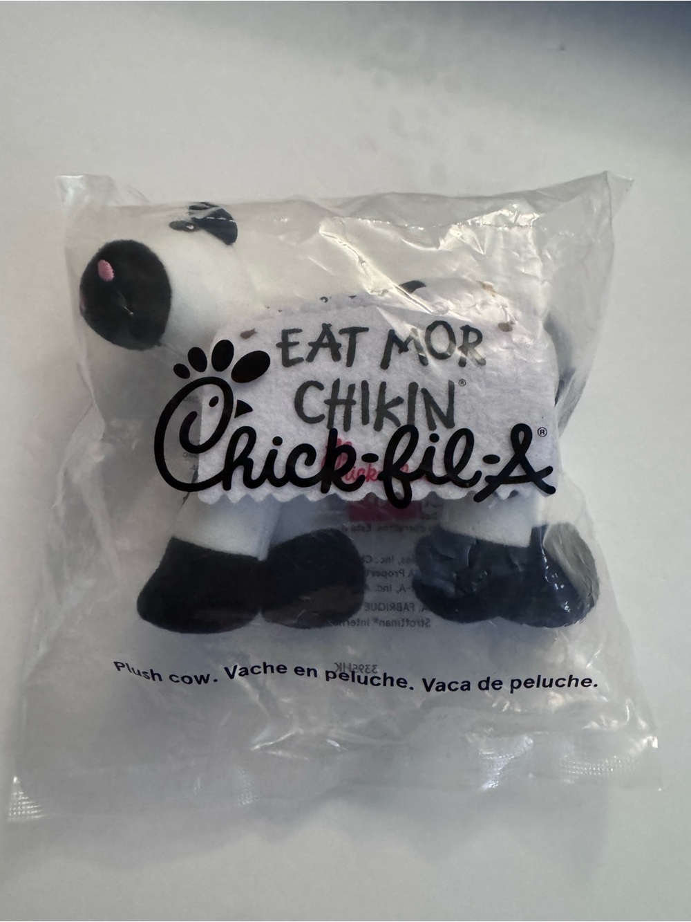 Chick-fil-A Black & White Plush Cow Stuffed Animal